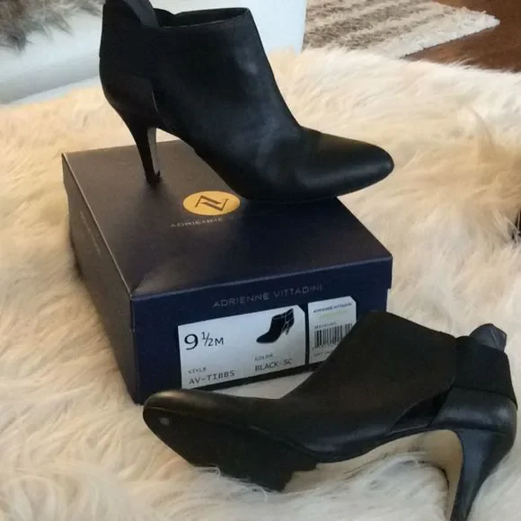 💞ADRIENNE VITTADINI💞leather ankle boots - Picture 5 of 8